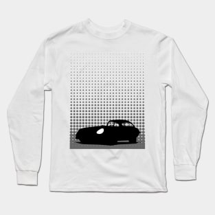 Monochrome Jaguar E-Type Long Sleeve T-Shirt